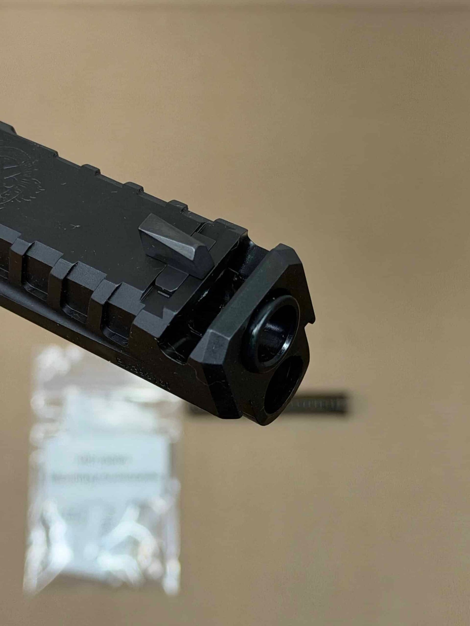 Springfield Echelon Compact OEM Complete Black Comped Slide Ported Barrel 9mm Optic Ready Factory New - Image 6