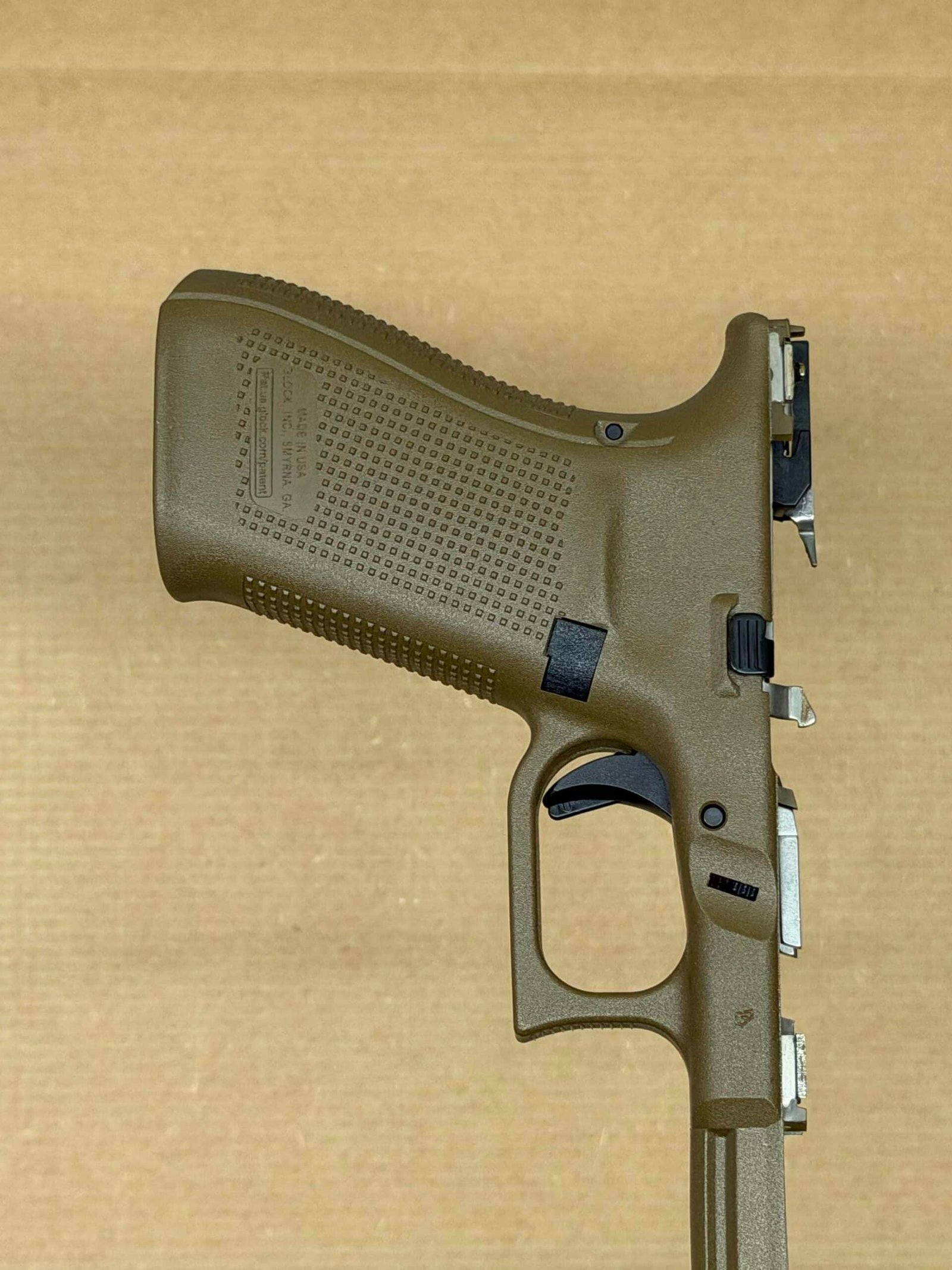 Glock 21 Gen 5 OEM Lower Frame – FDE Factory .45 ACP Grip Module – NEW - Image 3