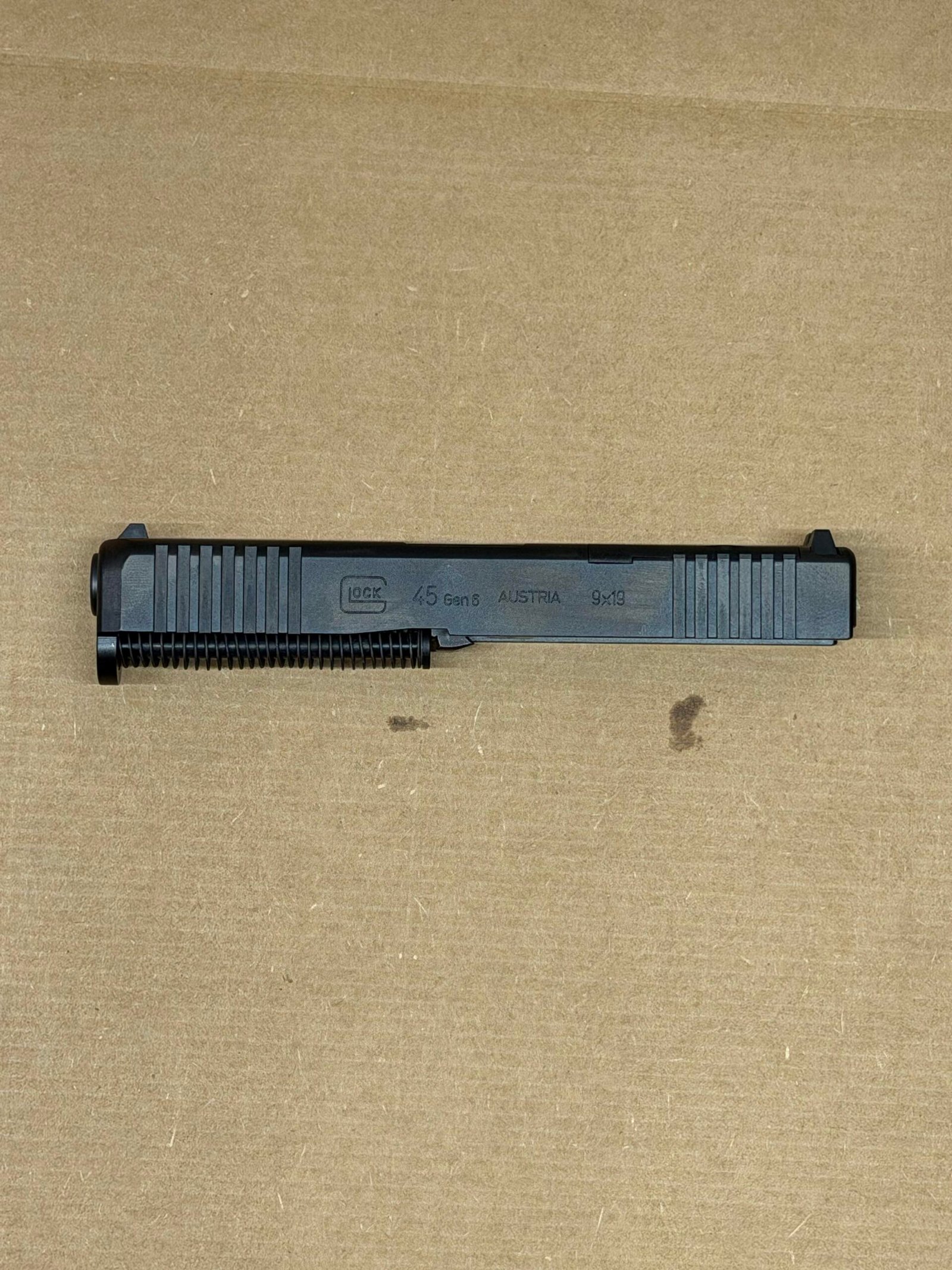 GLOCK 45 Gen 6 MOS OEM Complete Slide Assembly – Optic Ready – BRAND NEW - Image 4
