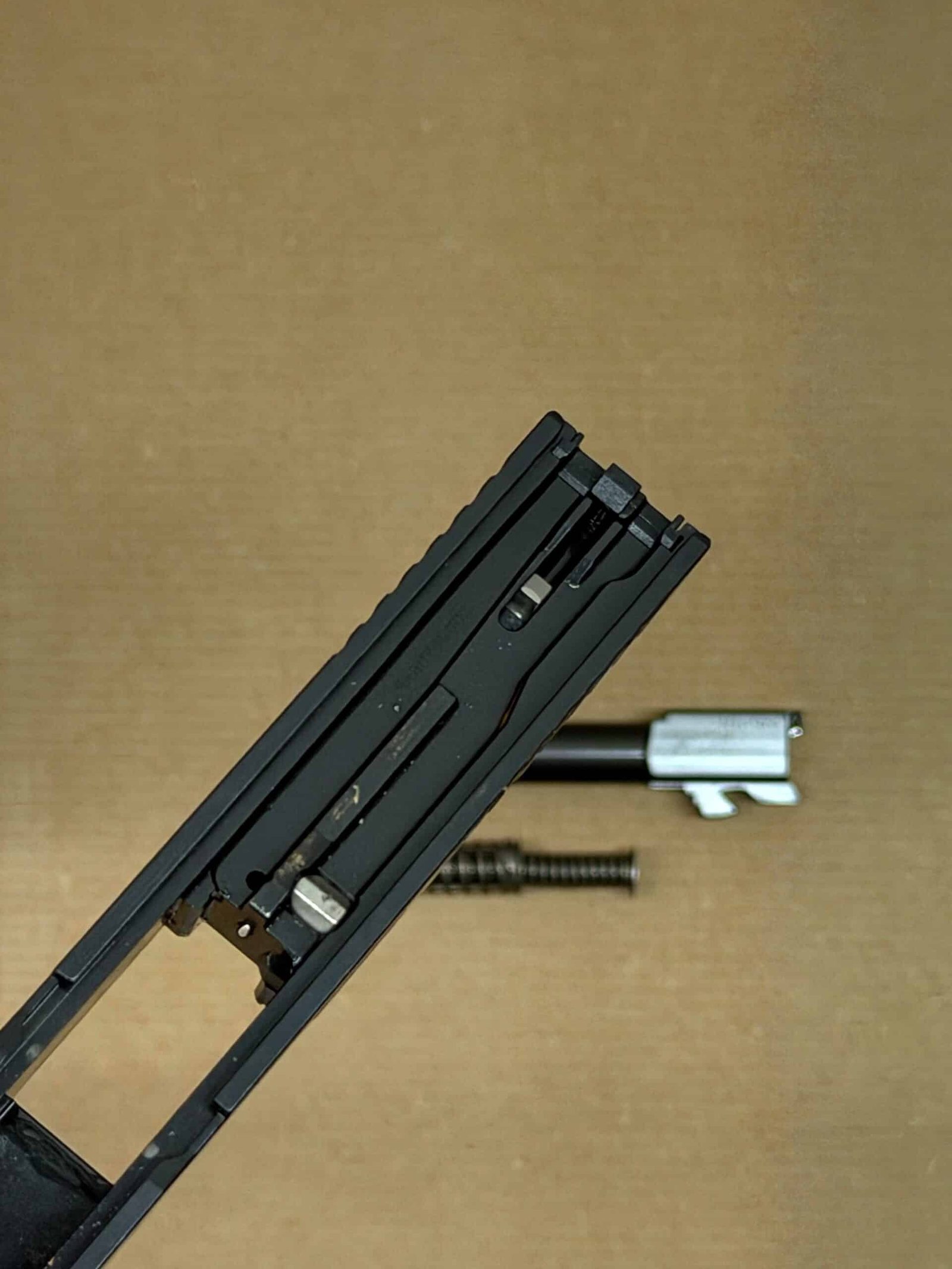 Glock 26 Gen V OEM Complete Slide Assembly – 9mm – Barrel & Recoil Spring – NEW - Image 9