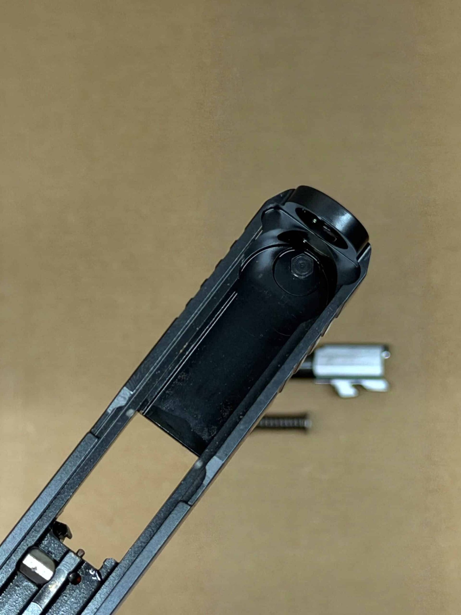 Glock 26 Gen V OEM Complete Slide Assembly – 9mm – Barrel & Recoil Spring – NEW - Image 8