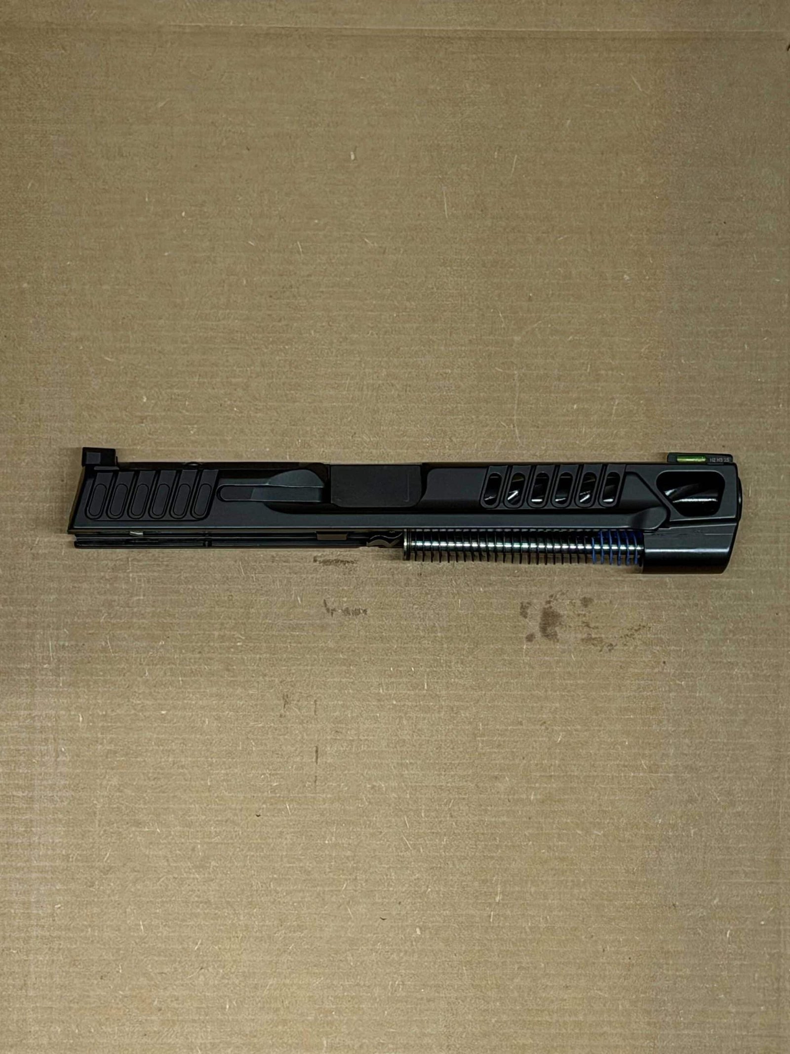 Smith & Wesson M&P9 M2.0 Competitor OEM 5" Slide – Optic Ready – Fiber Optic – Black – NEW - Image 4