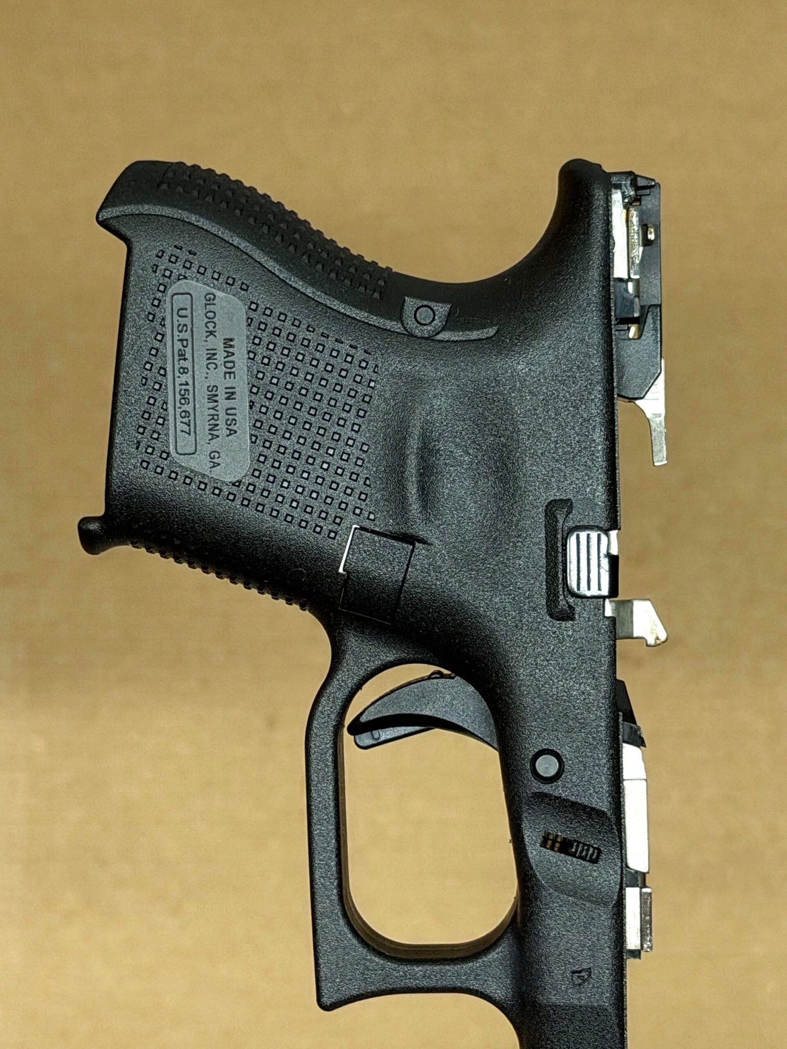 Glock 26 Gen V OEM Factory Lower Frame – Genuine Glock Grip Module – NEW - Image 3