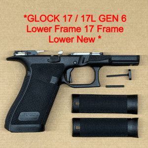GLOCK 17 / 17L Gen 6 OEM Factory Lower Frame – Genuine Factory Parts NEW