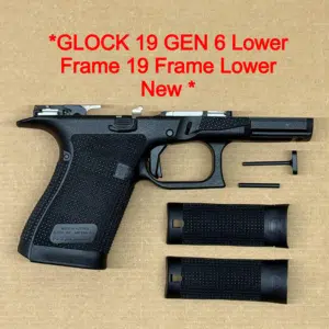 GLOCK 19 Gen 6 OEM Factory Lower Frame – Genuine Factory Parts NEW