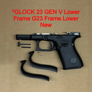 Glock 23 Gen V OEM Factory Lower Frame – Factory Parts – NEW