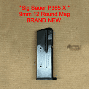 Sig Sauer P365 X 12 Round OEM Magazine – Factory Original – 9mm – Brand NEW