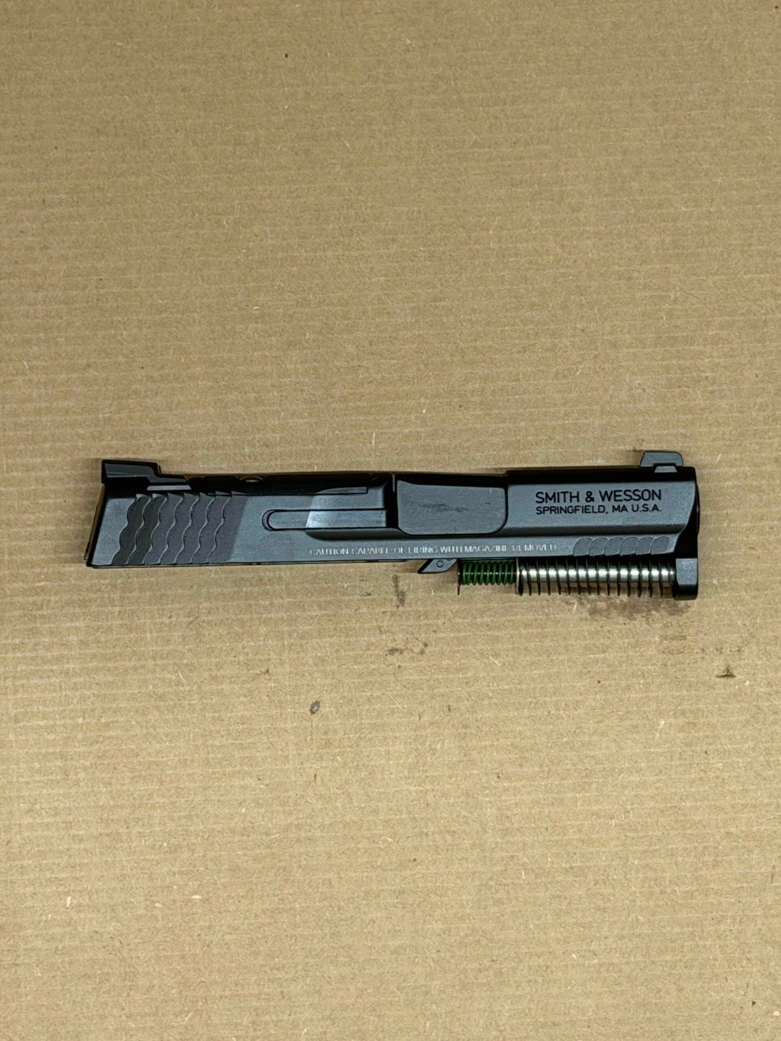 S&W M&P Shield Plus 3" 9mm Optic Ready Slide Assembly with Barrel & Recoil Spring – OEM Factory - Image 2