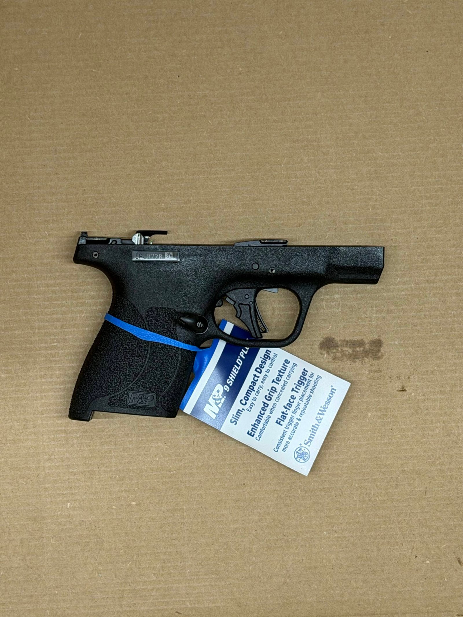 Smith & Wesson M&P9 Shield Plus Comp Carry OEM Factory Lower Frame – Manual Safety – NEW - Image 2