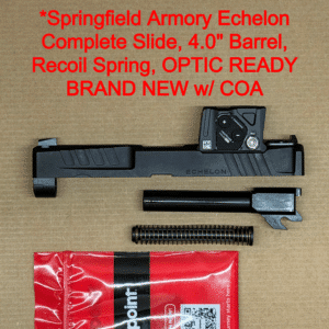 Springfield Echelon 9mm OEM 4.0" Complete Slide with Aimpoint COA Factory Installed - NEW