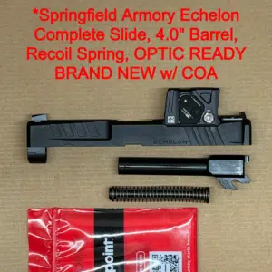 Springfield Echelon 9mm OEM 4.0" Complete Slide with Aimpoint COA Factory Installed - NEW