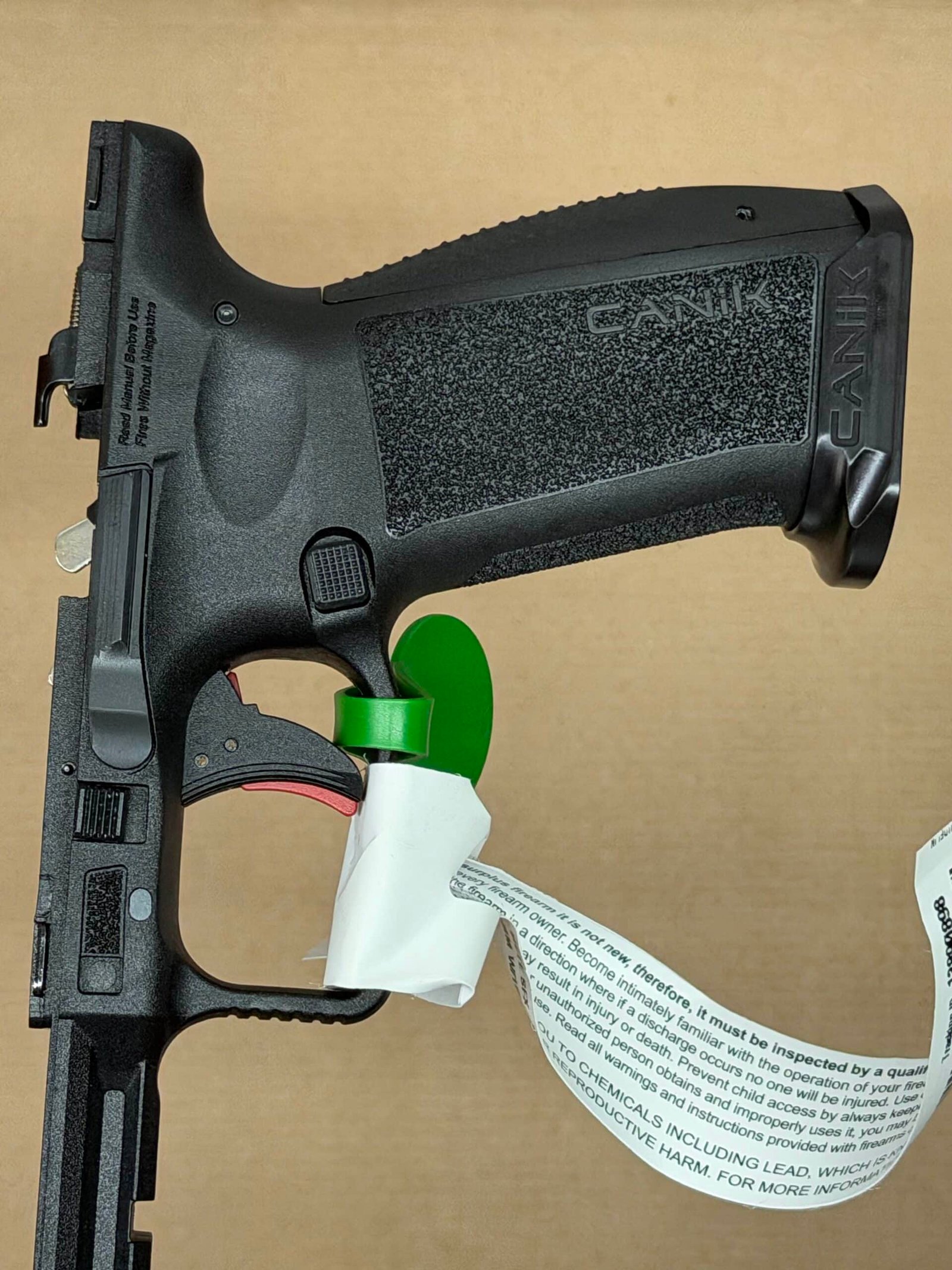 NEW - FACTORY Canik Mete SFx SFT 9mm Lower Frame Assembly Grip Module Full Size Black - Image 6