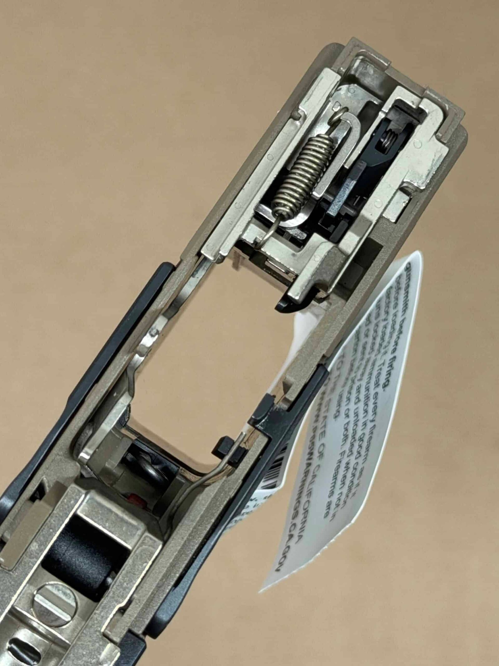 NEW - FACTORY Canik Mete MC9 9mm Lower Frame Assembly Grip Module Micro Compact FDE - Image 3