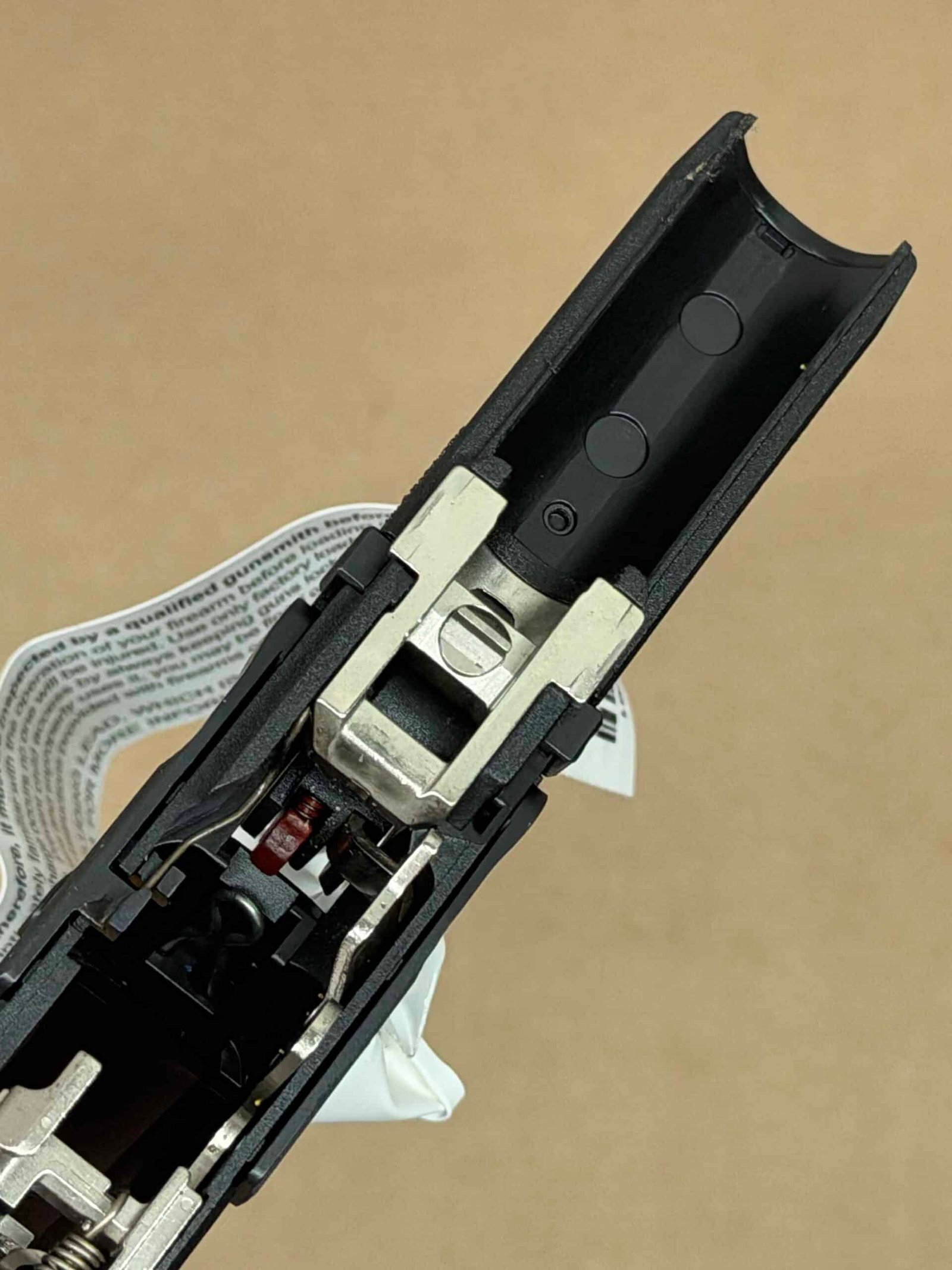 NEW - FACTORY Canik Mete MC9L 9mm Lower Frame Assembly Grip Module Sub Compact Black - Image 4