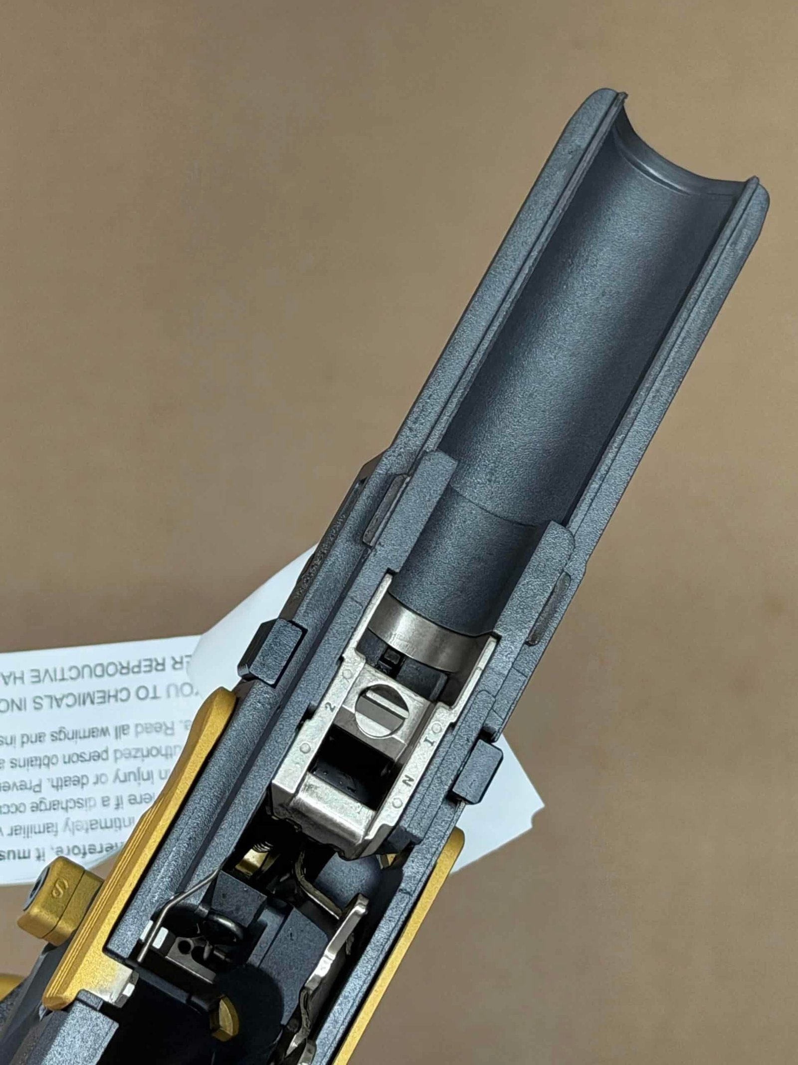 NEW - FACTORY Canik SFx Rival 9mm Lower Frame Assembly Flat Face Trigger Full Size Gray - Image 3