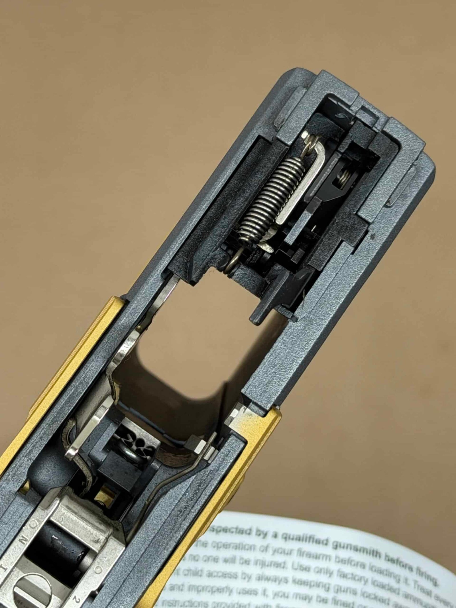 NEW - FACTORY Canik SFx Rival 9mm Lower Frame Assembly Flat Face Trigger Full Size Gray - Image 4