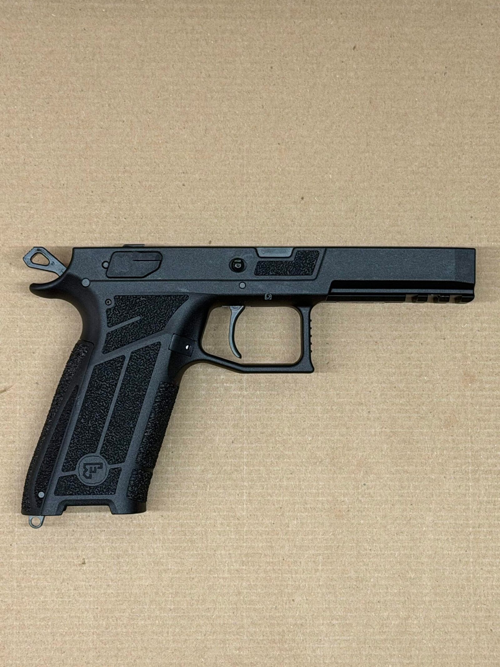 NEW - FACTORY CZ-USA P-09 Nocturne 9mm Lower Frame Assembly Manual Safety Full Size Black - Image 2