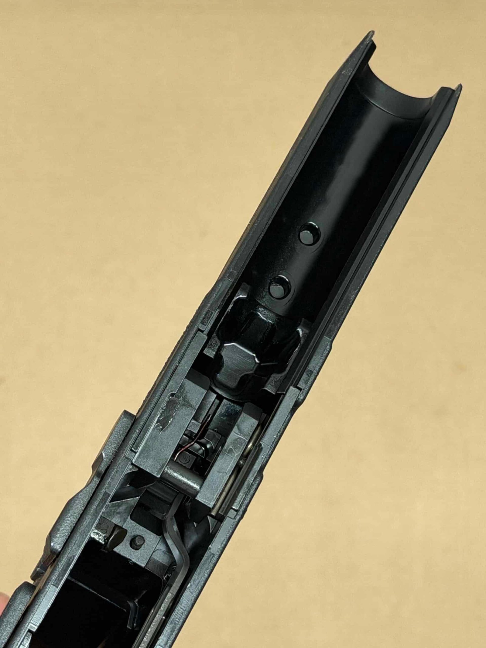 NEW - FACTORY CZ-USA P-09 Nocturne 9mm Lower Frame Assembly Manual Safety Full Size Black - Image 4