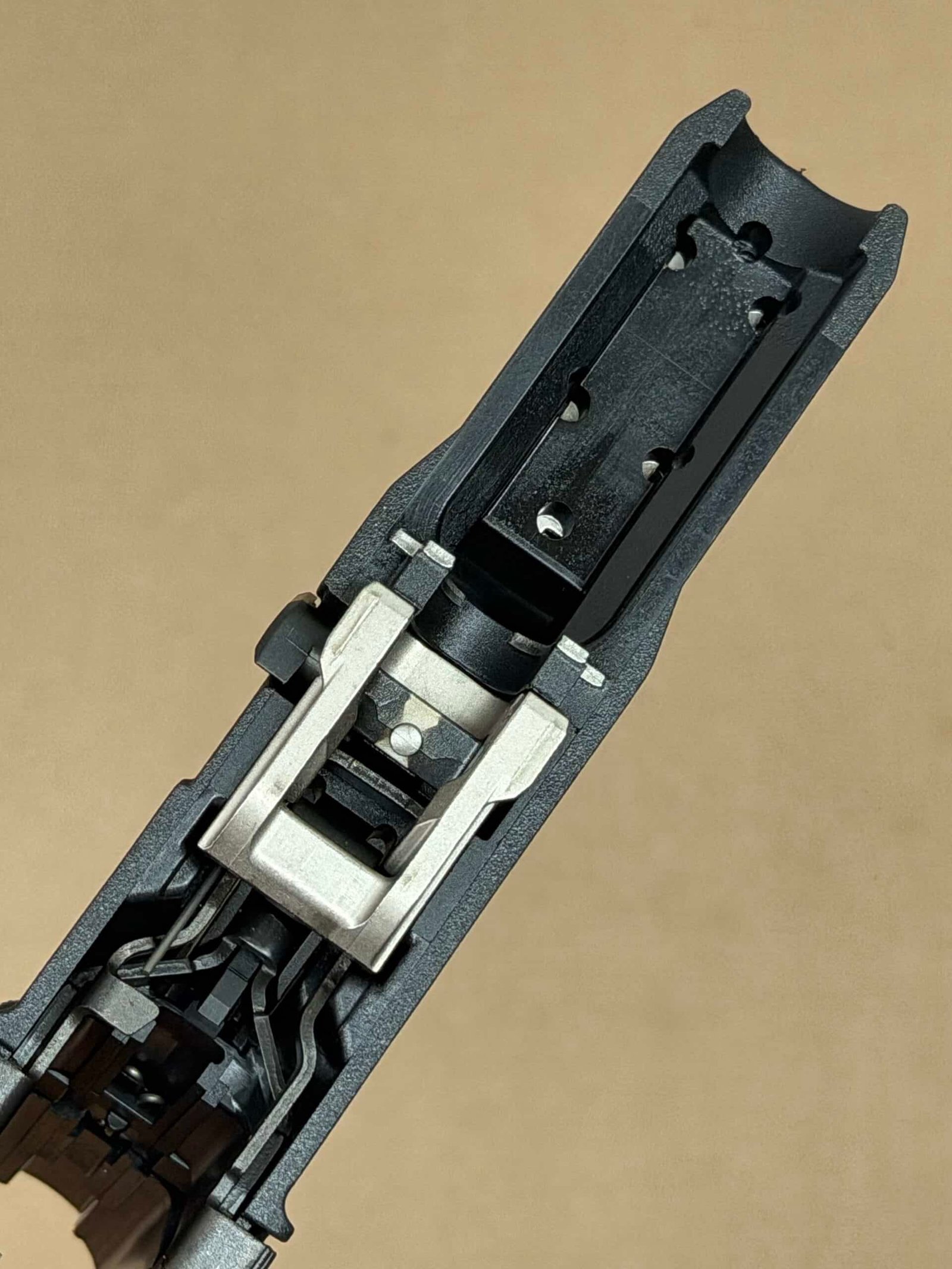 NEW - FACTORY FN 509 Compact 9mm Lower Frame Assembly Flat Face Trigger Compact Black - Image 4