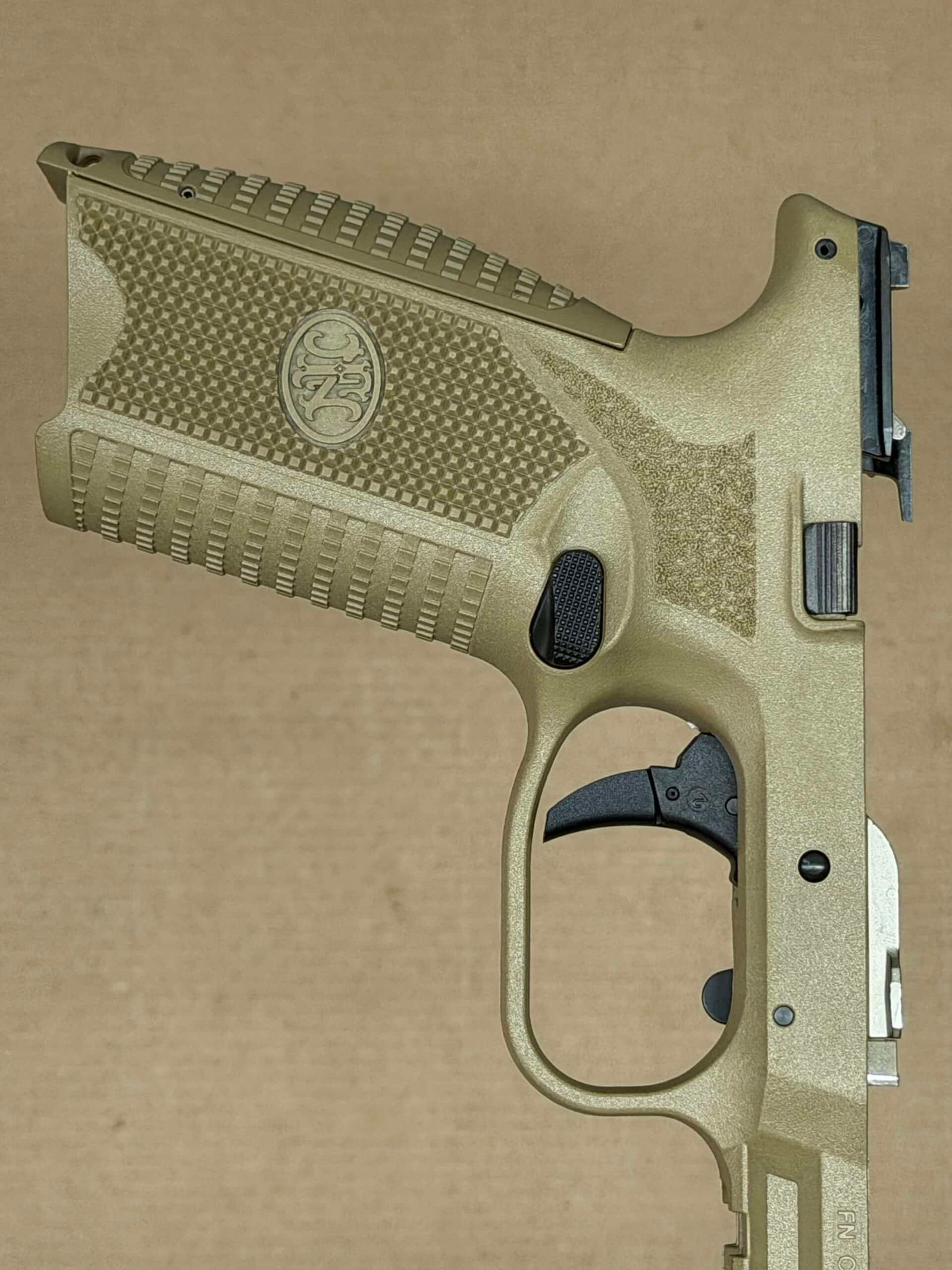 NEW - FACTORY FN 509 9mm Lower Frame Assembly Full Size FDE - Image 5