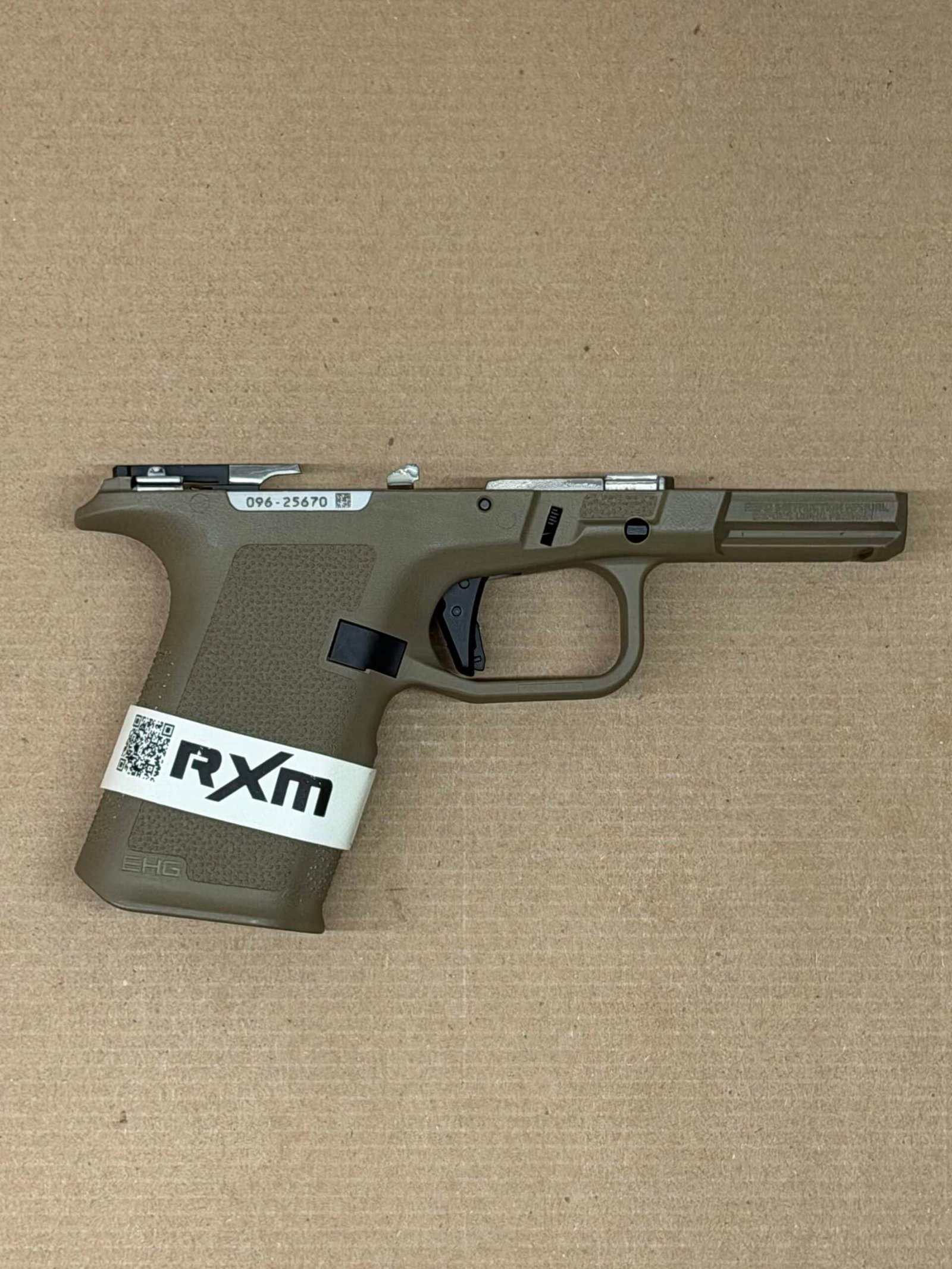 NEW - FACTORY Ruger RXM 9mm Lower Frame Assembly Glock 19 Compatible Compact FDE - Image 2