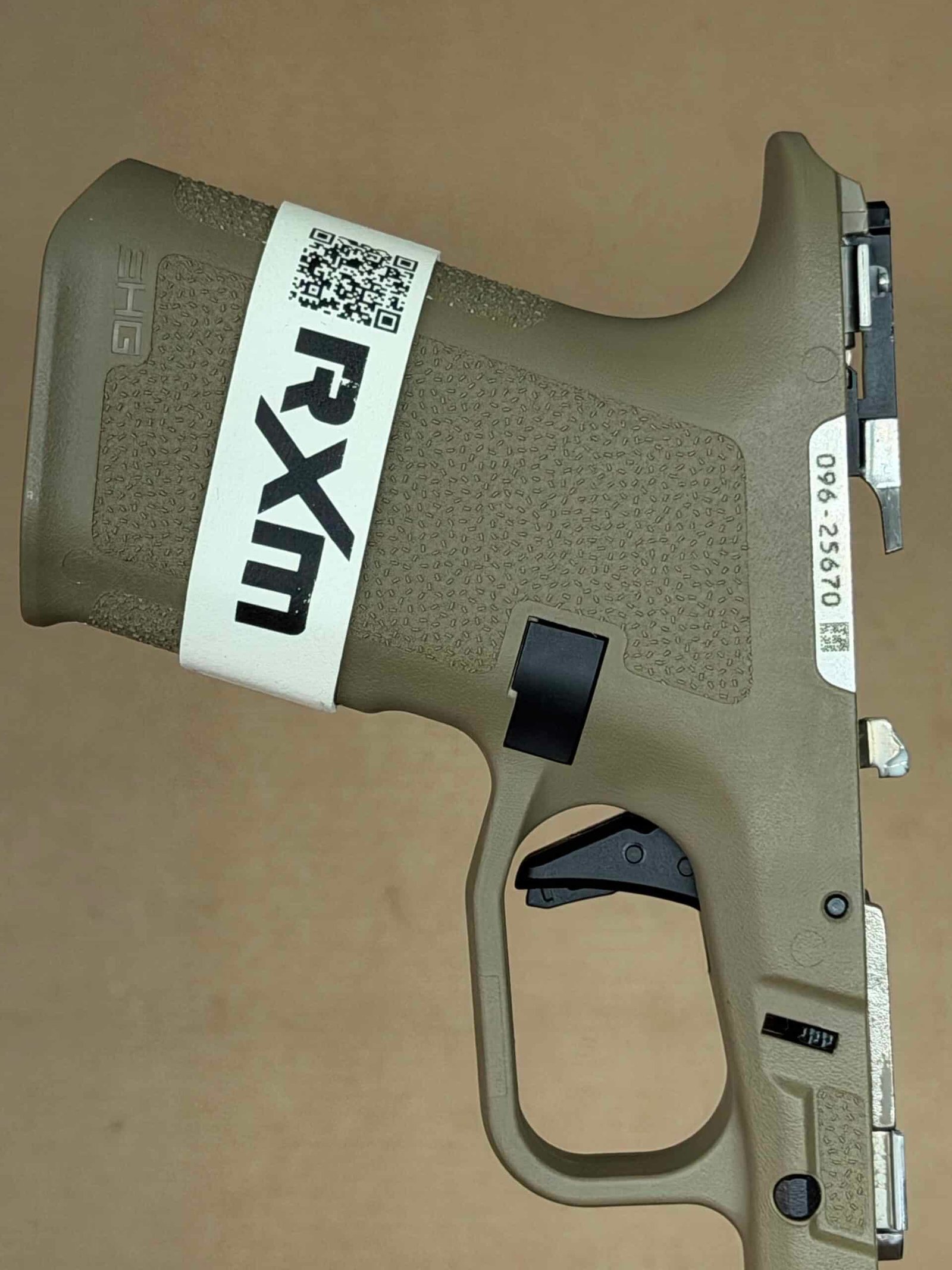 NEW - FACTORY Ruger RXM 9mm Lower Frame Assembly Glock 19 Compatible Compact FDE - Image 5