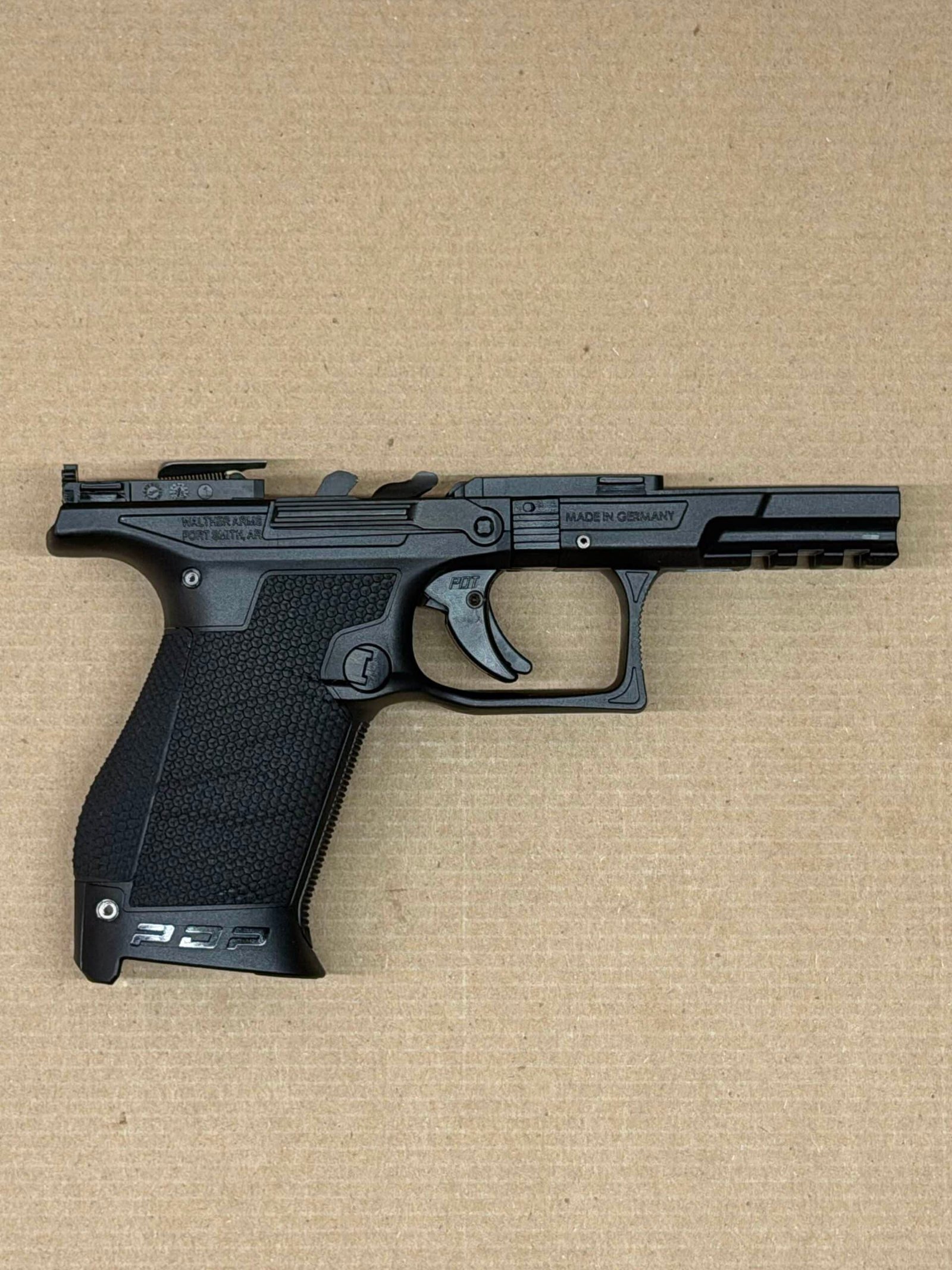 NEW - FACTORY Walther PDP 9mm Lower Frame Assembly Performance Trigger Black - Image 2