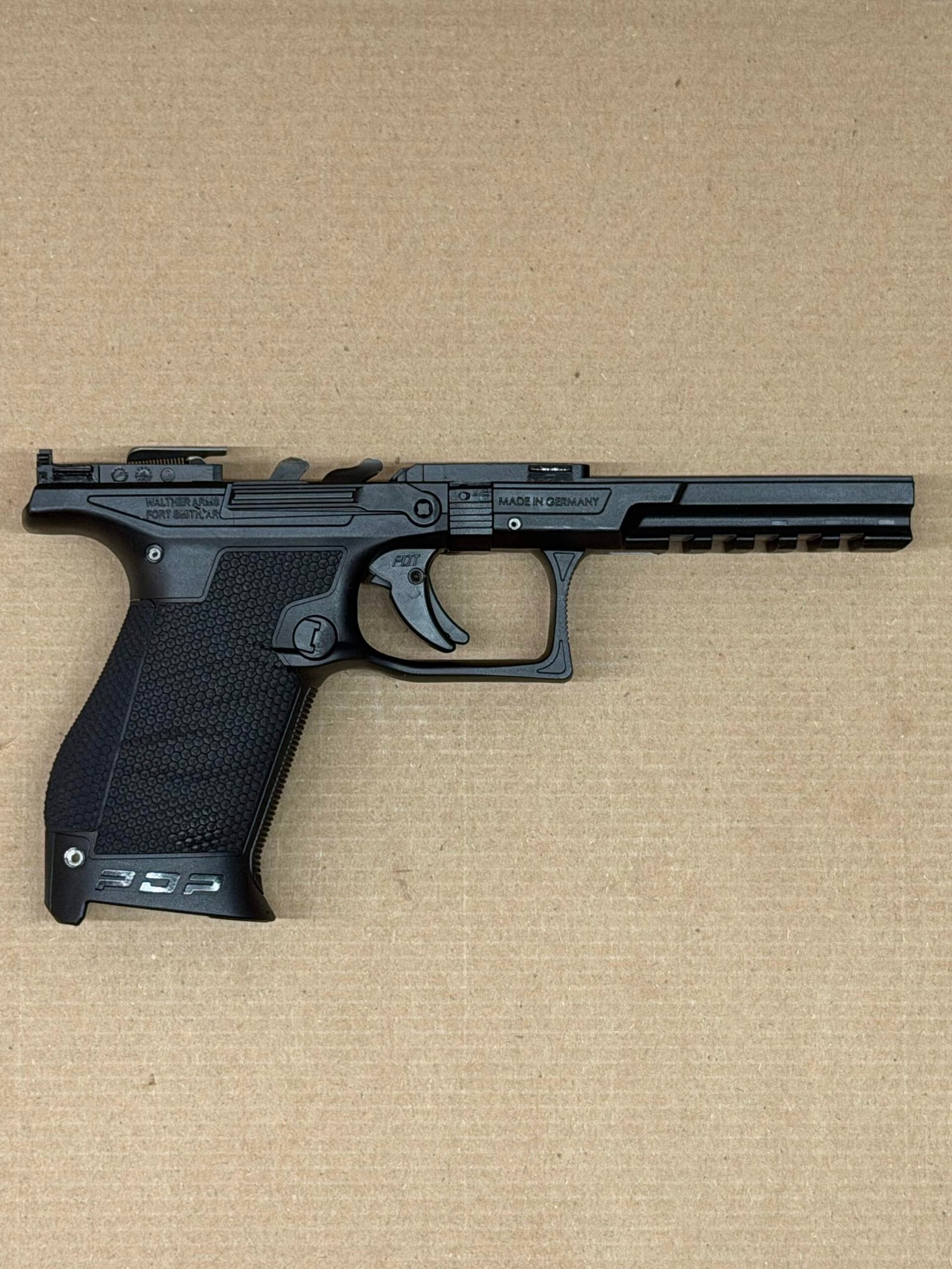 NEW - FACTORY Walther PDP 9mm Lower Frame Assembly Performance Trigger Long Rail Black - Image 2