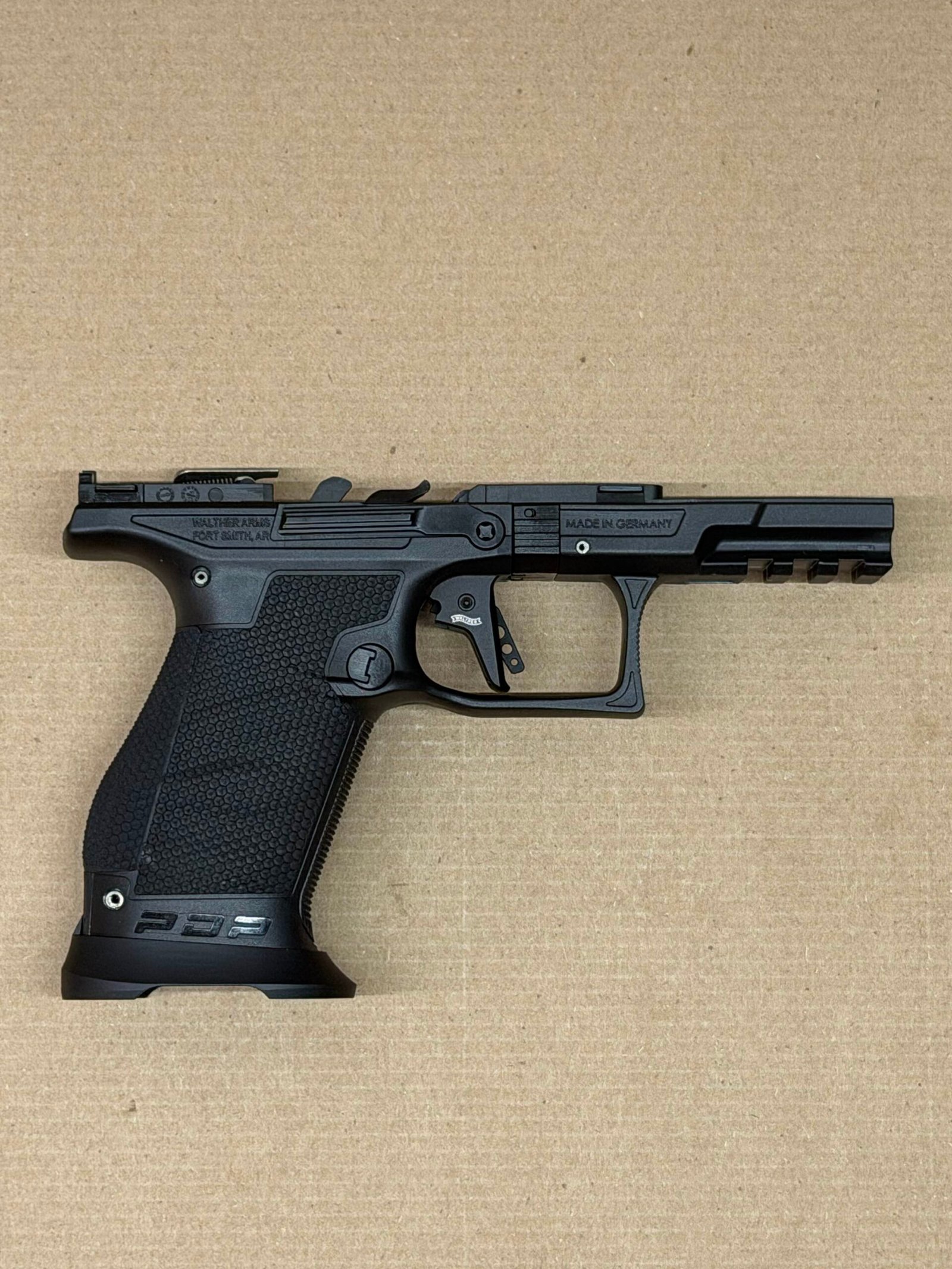 NEW - FACTORY Walther PDP Pro E 9mm Lower Frame Assembly Compact Dynamic Trigger Black - Image 2