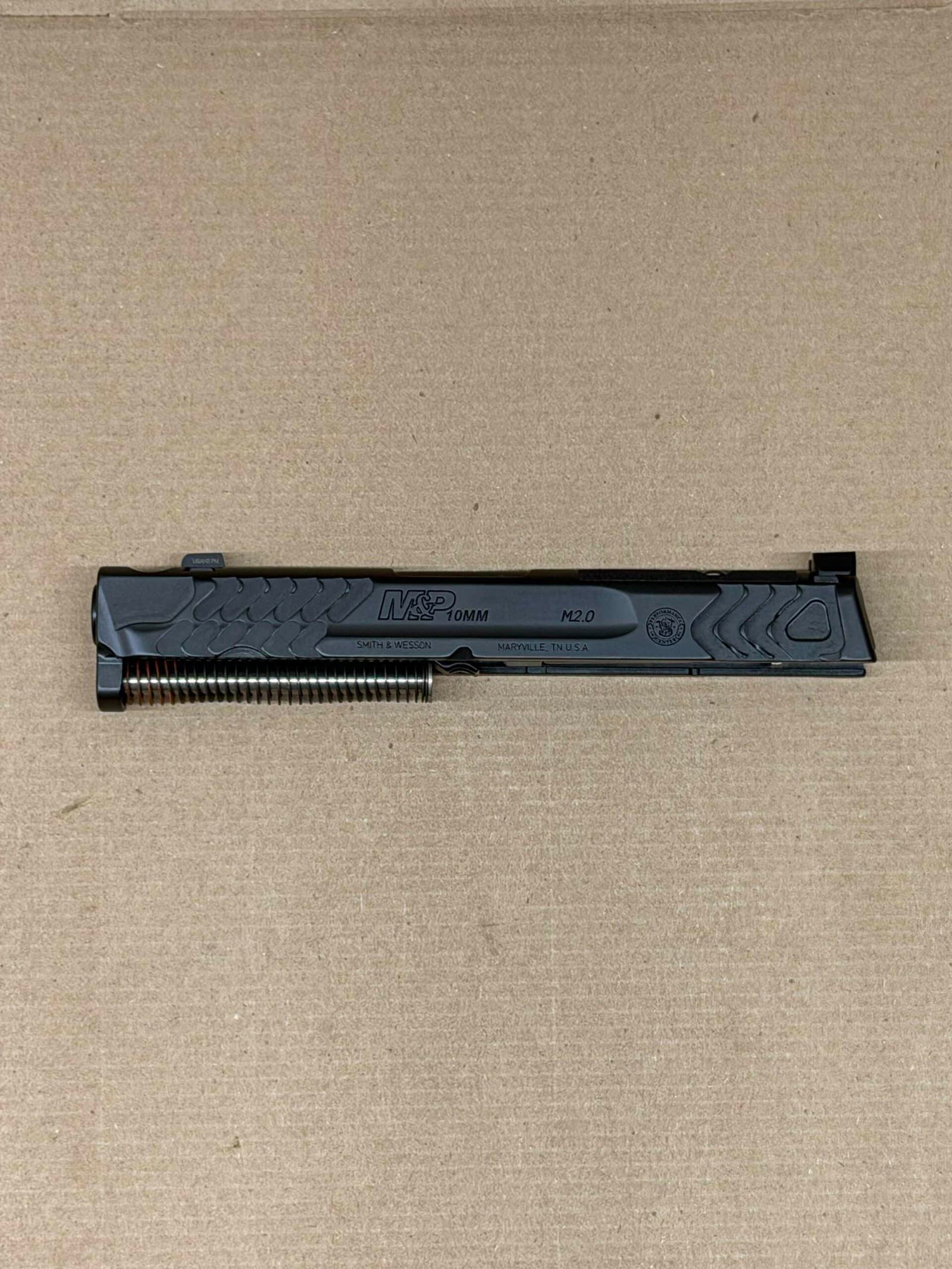 NEW - FACTORY M&P 2.0 Carry Comp Smith & Wesson S&W M&P 10mm 4” Ported Optics Ready Slide - PC - Image 2