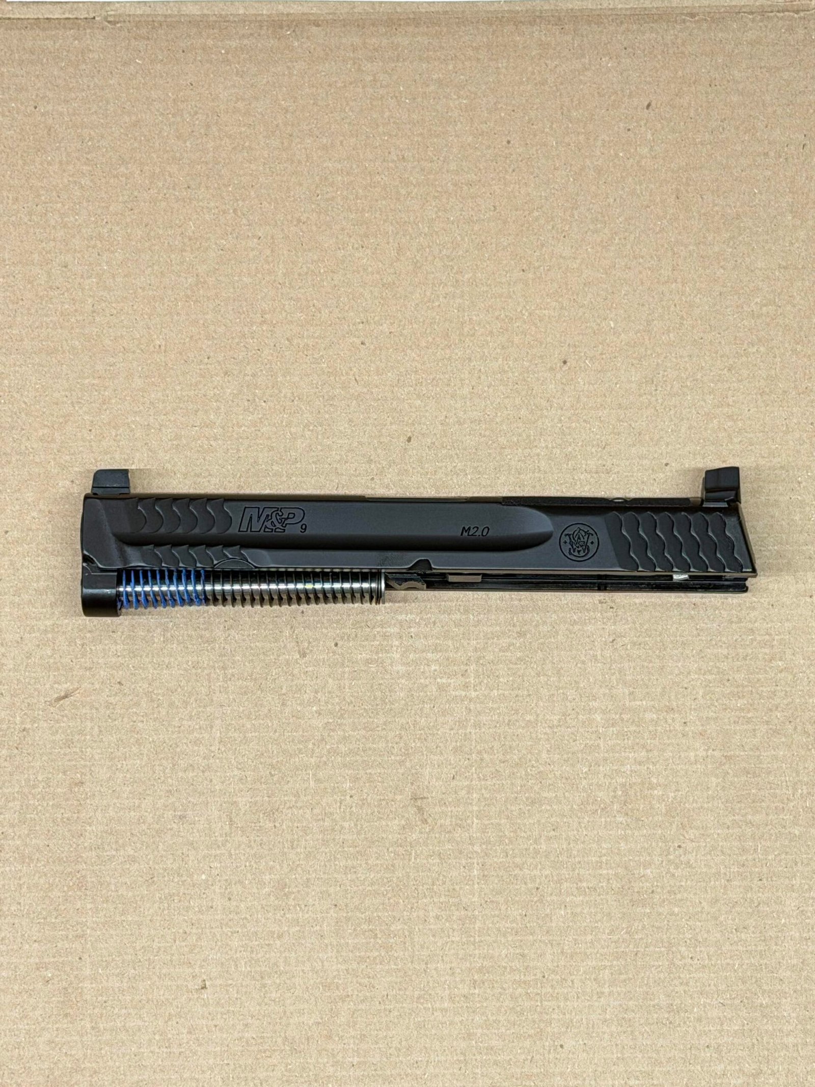 NEW - FACTORY M&P 2.0 Full Size Smith & Wesson S&W M&P 9 4.25” Black Optics Ready Slide - Image 2