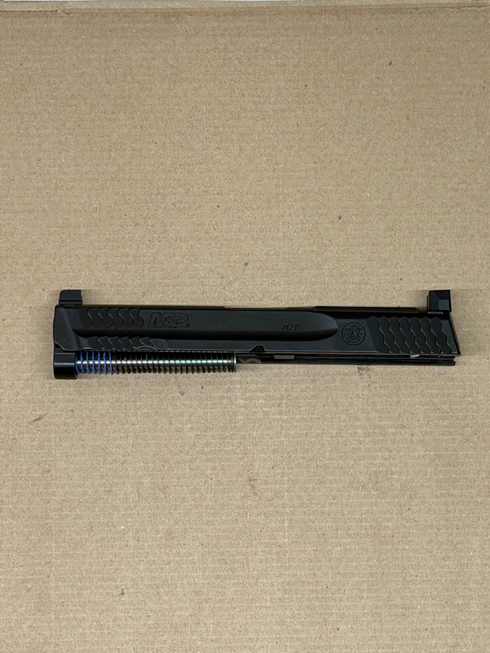 NEW - FACTORY M&P 2.0 Metal Full Size Smith & Wesson S&W M&P 9 4.25” Black ACRO Cut Slide - Image 2