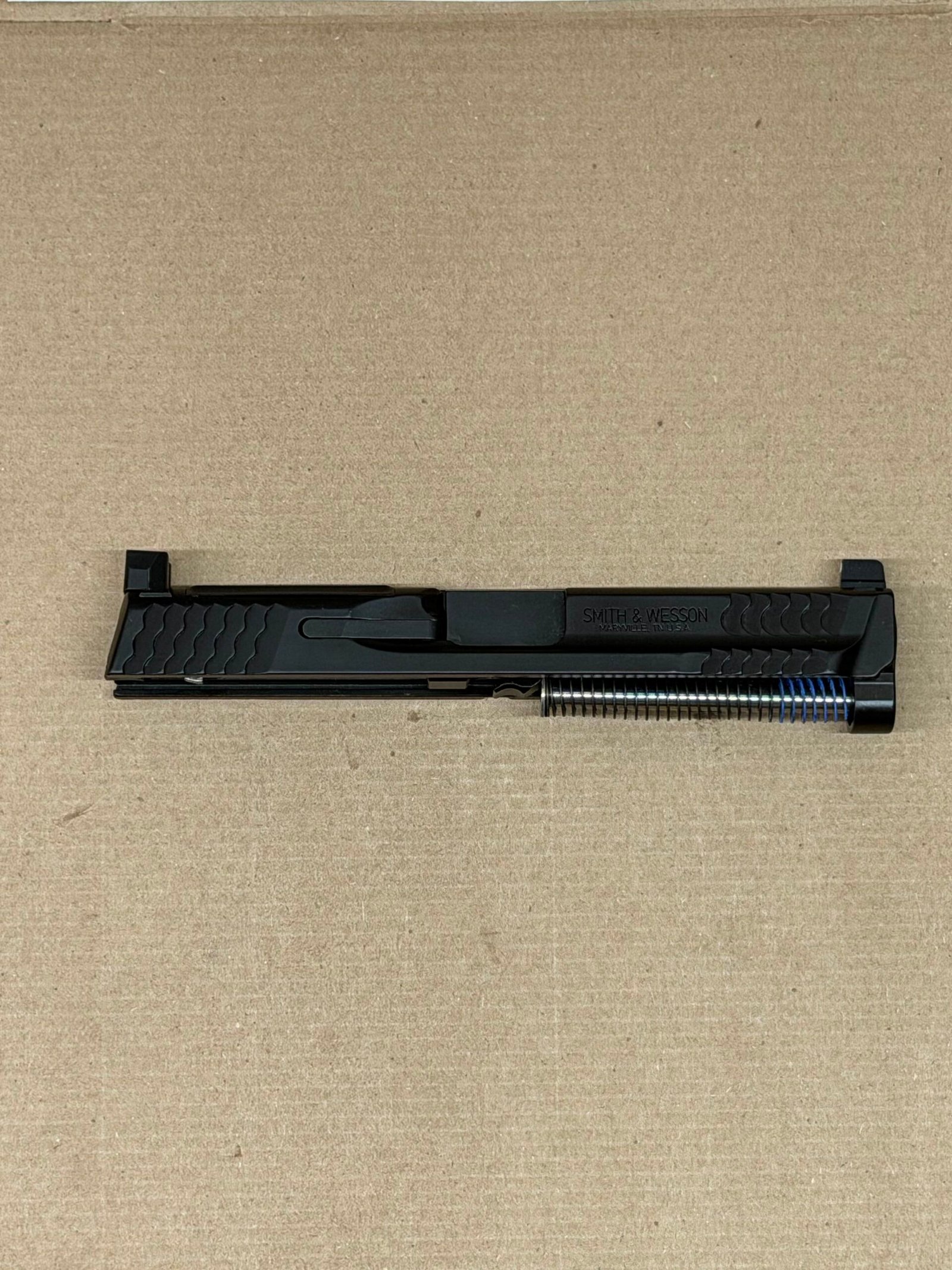 NEW - FACTORY M&P 2.0 Metal Full Size Smith & Wesson S&W M&P 9 4.25” Black ACRO Cut Slide - Image 4