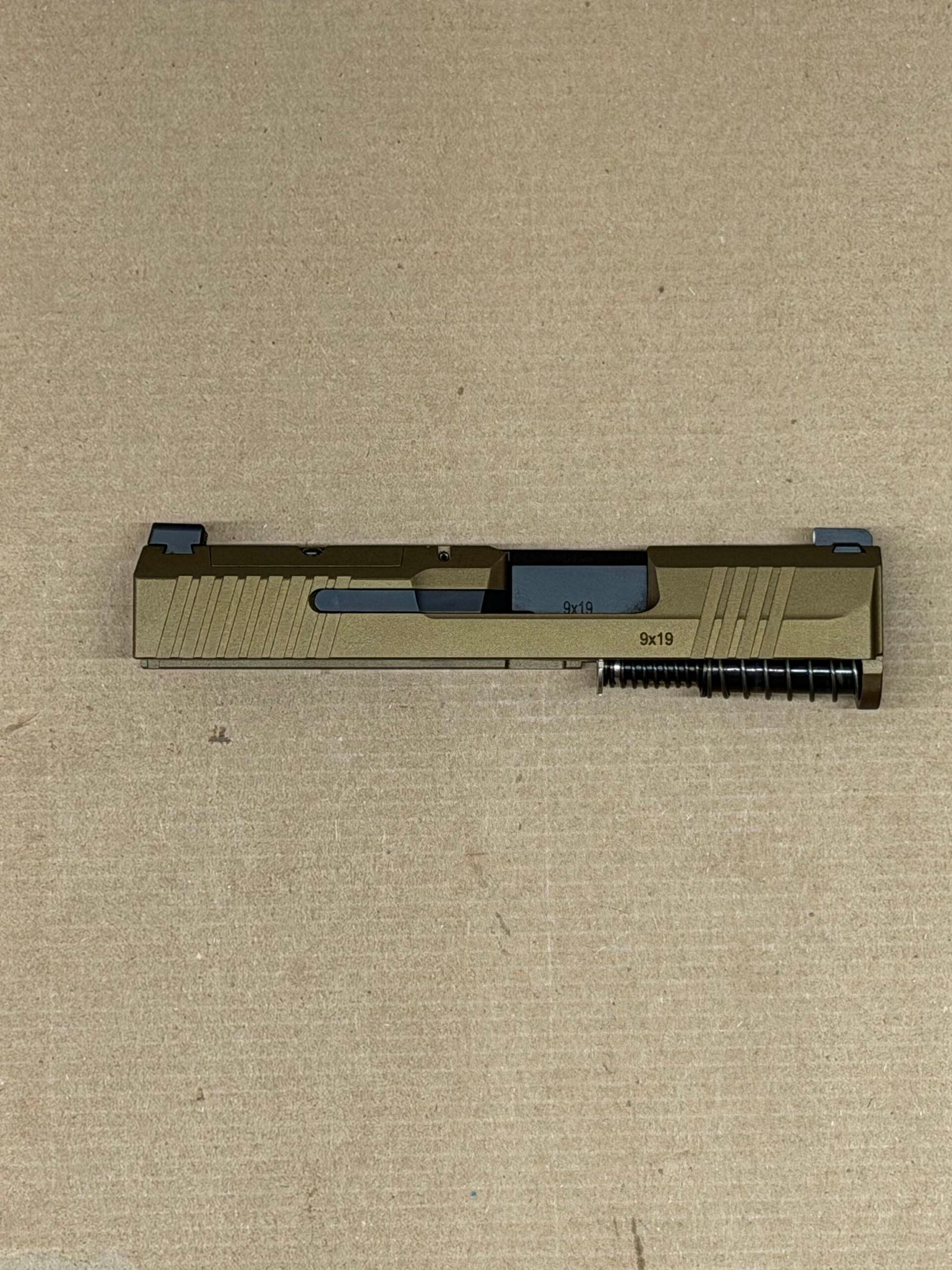 NEW - FACTORY Canik Mete MC9 MC9L 9mm 3.18” Optics Ready Bronze Slide Assembly - Image 4