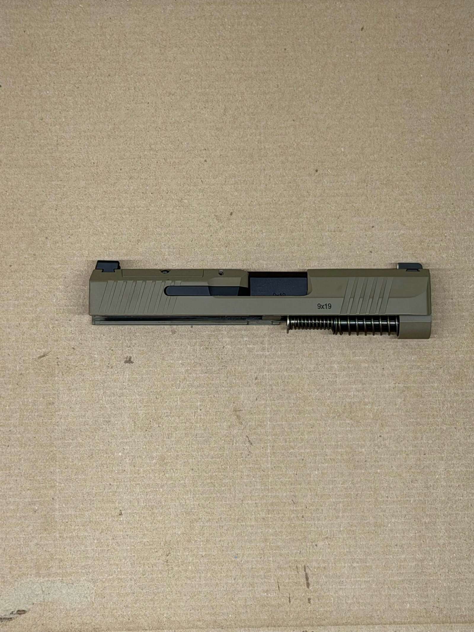 NEW - FACTORY Canik Mete MC9LS 9mm 3.63” Optics Ready FDE Slide Assembly - Image 4