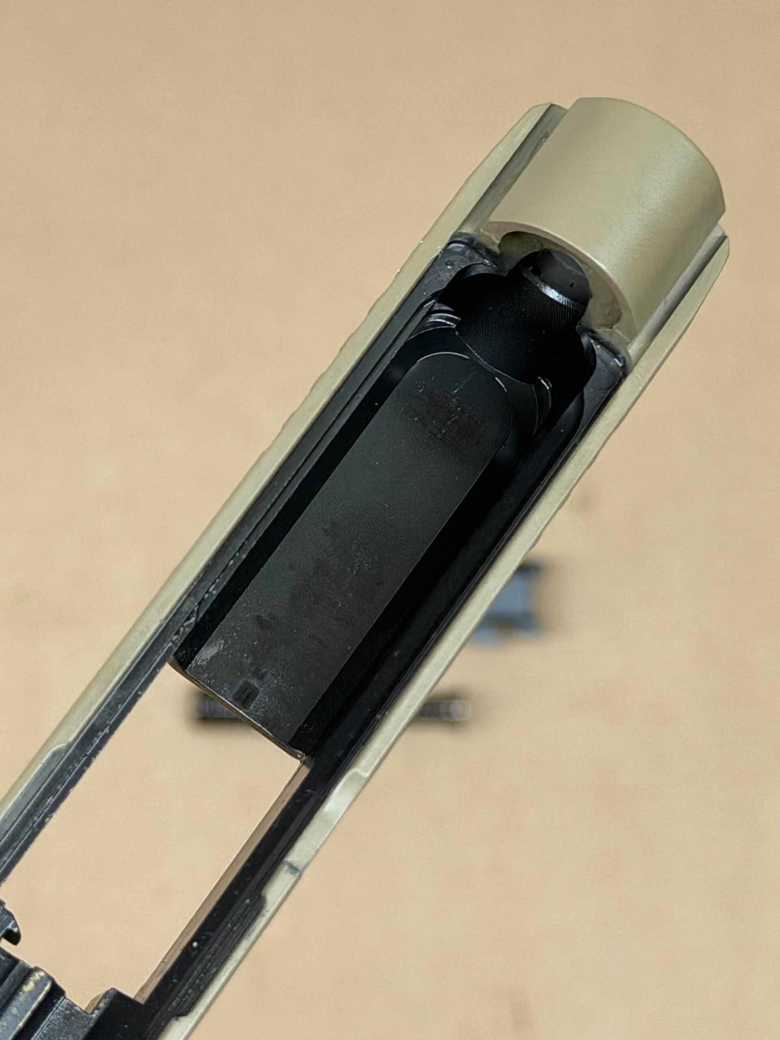 NEW - FACTORY Canik Mete MC9LS 9mm 3.63” Optics Ready FDE Slide Assembly - Image 8