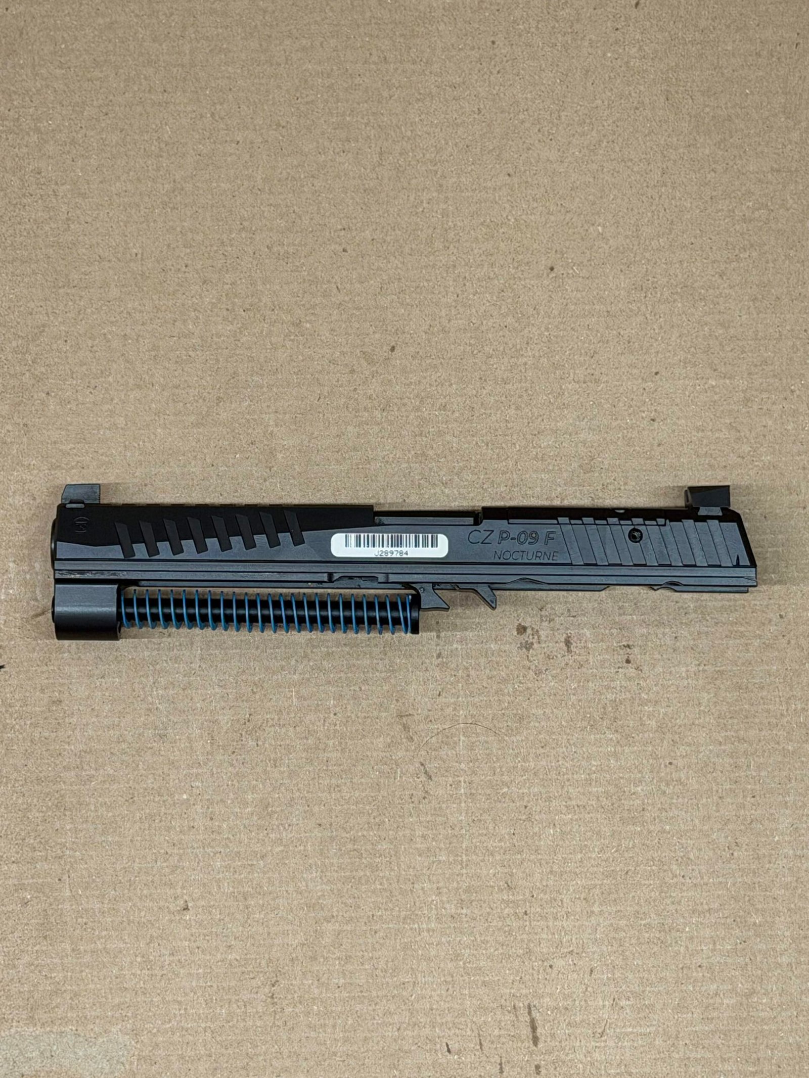 NEW - FACTORY CZ P-09 Nocturne 9mm Optics Ready RMS K Slide Assembly - Image 2