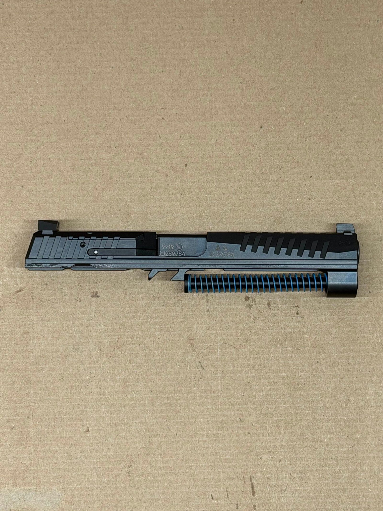 NEW - FACTORY CZ P-09 Nocturne 9mm Optics Ready RMS K Slide Assembly - Image 4
