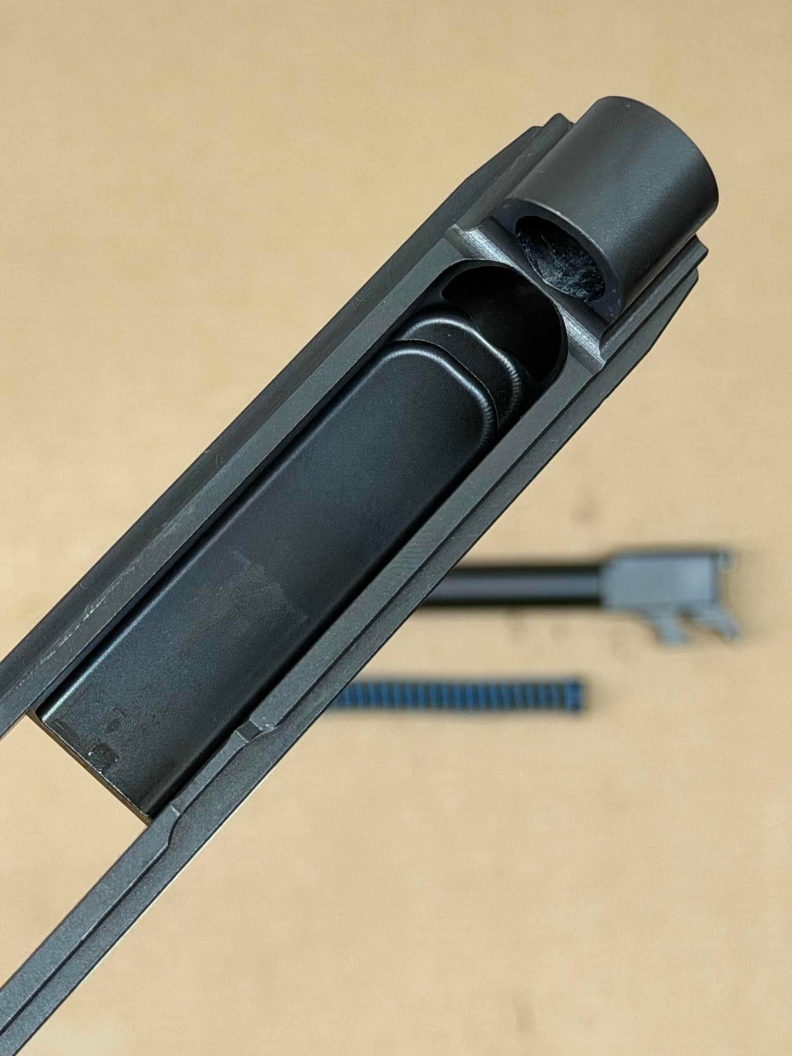 NEW - FACTORY CZ P-09 Nocturne 9mm Optics Ready RMS K Slide Assembly - Image 8