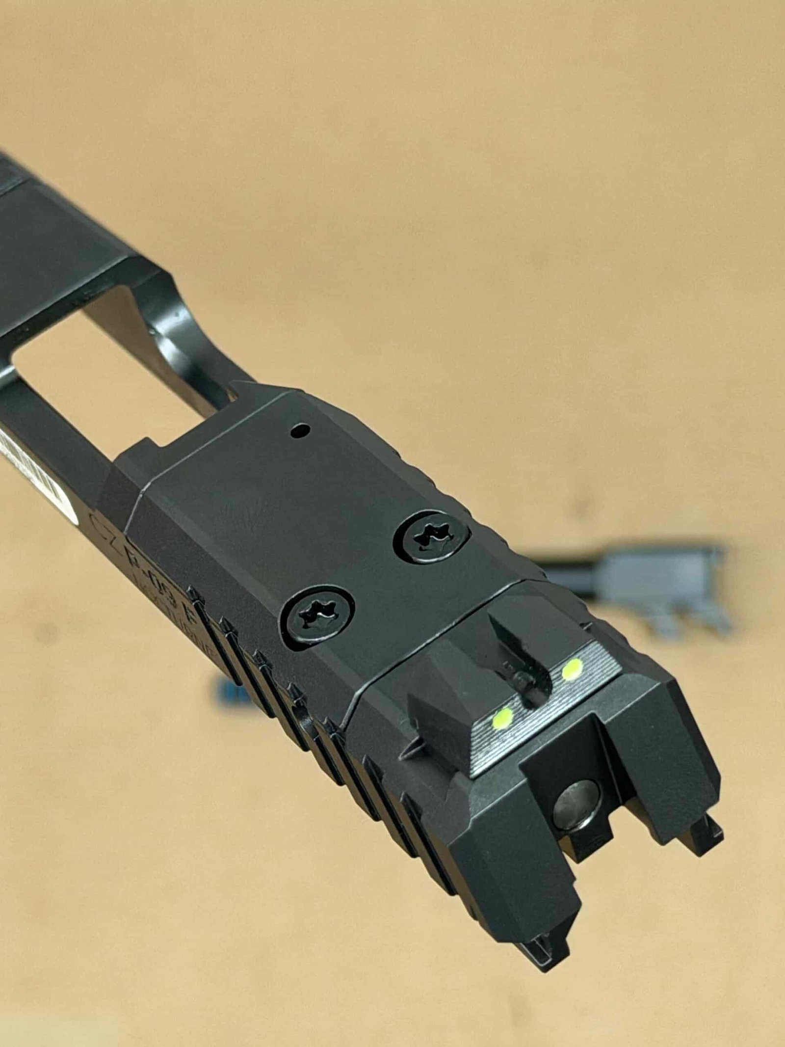 NEW - FACTORY CZ P-09 Nocturne 9mm Optics Ready RMS K Slide Assembly - Image 7