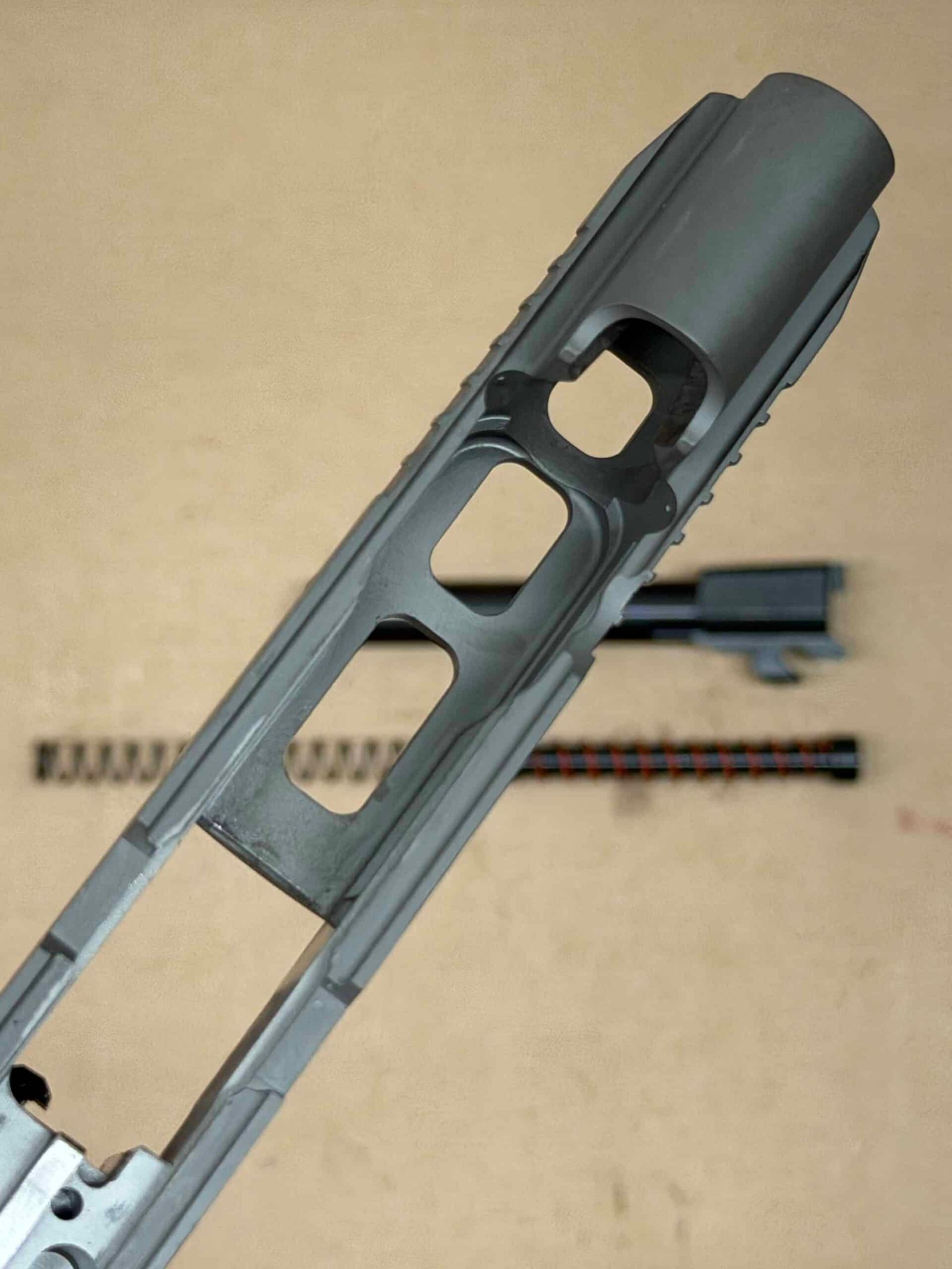 NEW - FACTORY Sig Sauer P320 XFive Legion 9mm 5” Gray Optics Ready Slide Assembly - Image 8