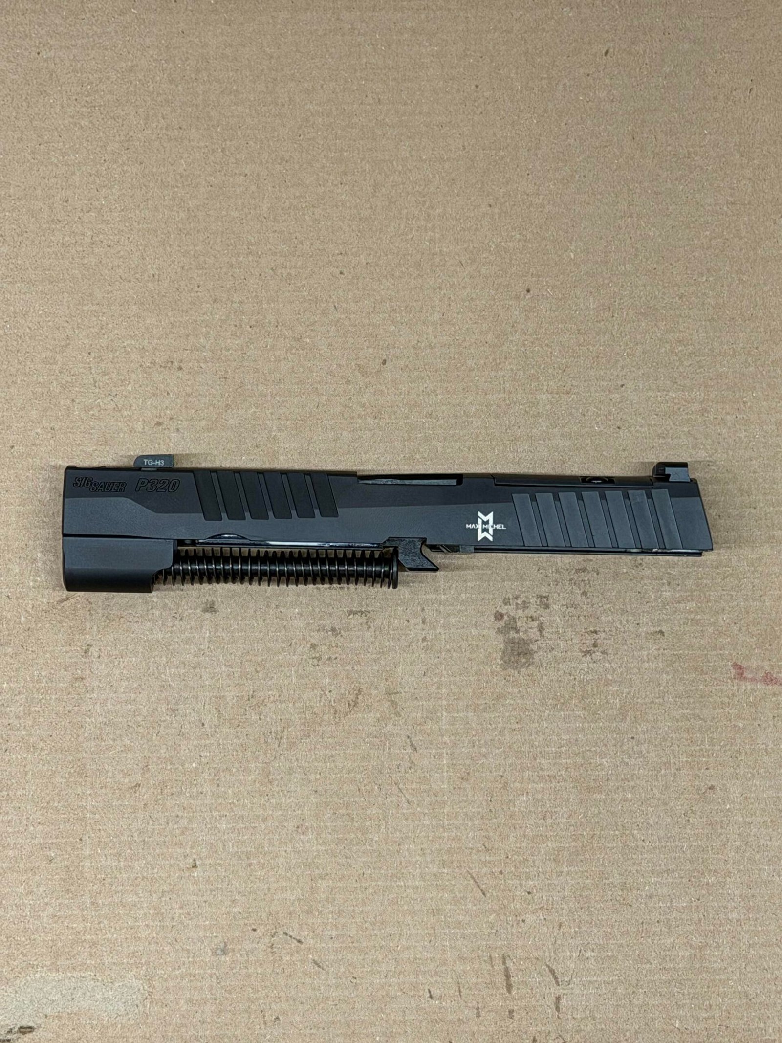 NEW - FACTORY Sig Sauer P320 MAX 9mm 3.9” Comp Optics Ready XRAY3 Slide Assembly - Image 2