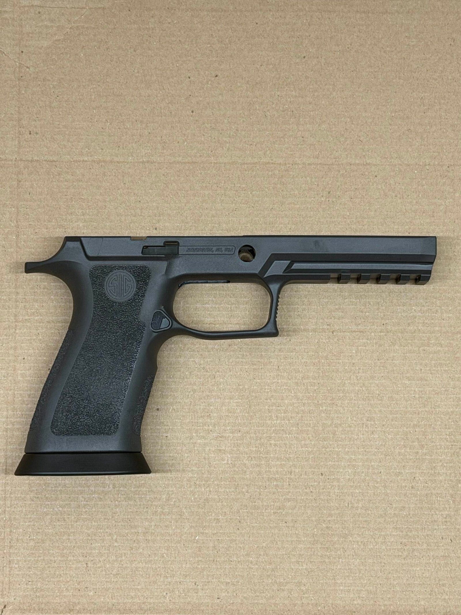 NEW - FACTORY SIG SAUER P320 XFive Legion TXG Grip Module Full Size X-Series Gray - Image 2