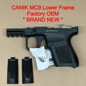 NEW - FACTORY Canik Mete MC9 9mm Lower Frame Assembly Grip Module Micro Compact Black