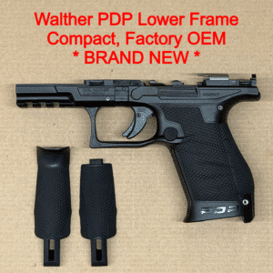 NEW - FACTORY Walther PDP 9mm Lower Frame Assembly Performance Trigger Black
