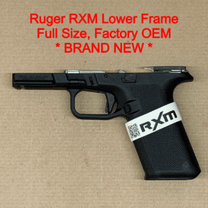NEW - FACTORY Ruger RXM 9mm Lower Frame Assembly Glock 17 Compatible Full Size Black