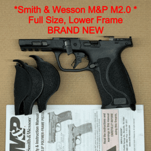 NEW - FACTORY Smith & Wesson M&P M2.0 9mm Lower Frame Assembly Flat Face Trigger Full Size Black