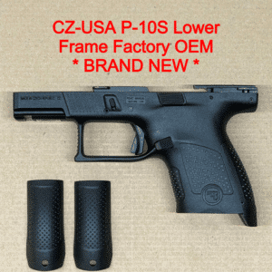 NEW - FACTORY CZ-USA P-10 S 9mm Lower Frame Assembly Sub Compact Black