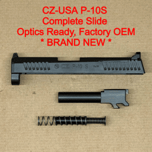 NEW - FACTORY CZ P-10 S OR 9mm 3.5” Optics Ready Slide Assembly