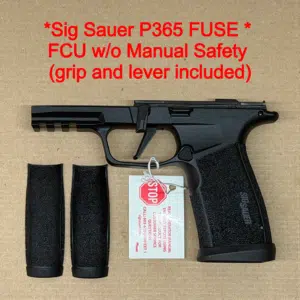 NEW - FACTORY SIG SAUER P365 Fuse 9mm Fire Control Unit FCU Black Trigger No Manual Safety